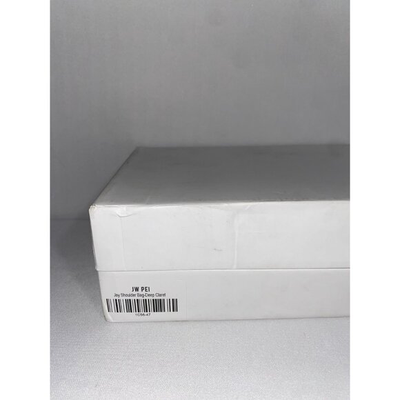 JW Pei Joy Shoulder Bag Deep Claret Color Vegan Leather With Box - Picture 5 of 5